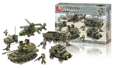 Sluban Building Blocks Army Series Land Forces