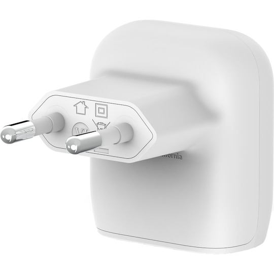 Belkin BOOST CHARGE 20W USB-C PD väggladdare WCA003vfWH