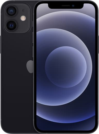 iPhone 12 Mini - 5G smartphone 128 GB (svart)
