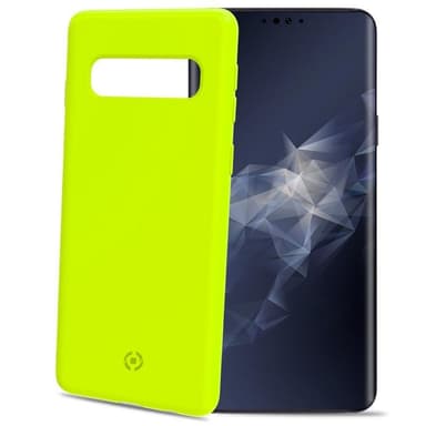 Celly Shock Cover Galaxy S10 Gul