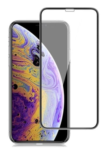 Heltäckande skärmskydd i härdat glas - iPhone XS Max/11 Pro Max