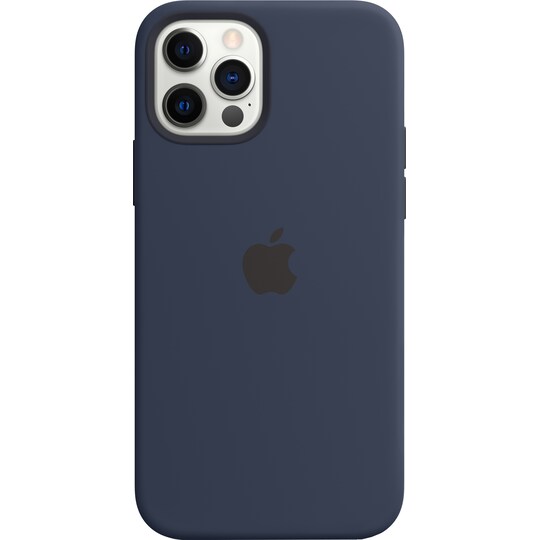 iPhone 12/12 Pro silikonfodral (deep navy)
