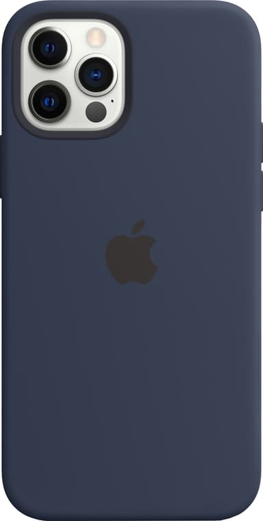 iPhone 12/12 Pro silikonfodral (deep navy)