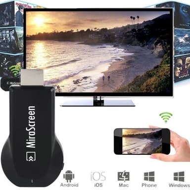 Trådlös HDMI sändare för mobil och PC 1280x1024p