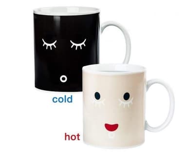 Värmeskiftande mugg - Morning Face