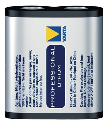 Varta Professional CR-P2 batteri (1st)