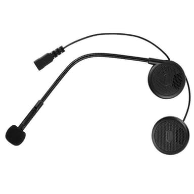 Trådlöst headset för motorcykelhjälm - Svart