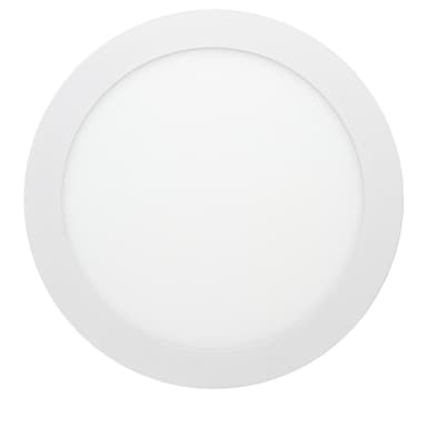 LED-panel försänkt ljus infälld plats ljus lampa 18W kyla vita runda
