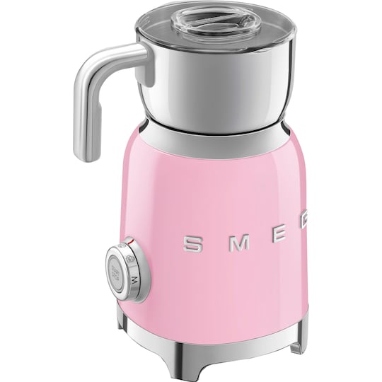 Smeg Retro 50 s Style mjölkskummare MFF01PKEU (rosa)