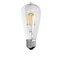 ECD Germany 20 Set med LED-lampa fila E27 Edison - 8W - 64 mm - 816 Lumen - 120