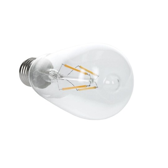 ECD Germany 12 x LED-lampa filament E27 Classic Edison 4W 408 lumen 120 °