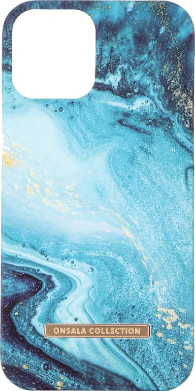 Gear Onsala fodral för iPhone 12 Pro Max (blue sea marble)
