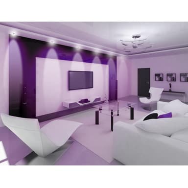 ECD Germany 10 x LED-spot E14 3 watt RGB