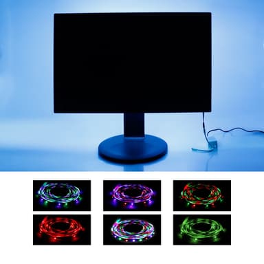 LED-band 5 m RGB vattentät - 30 LED per meter