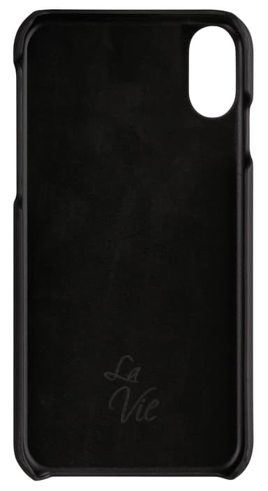 La Vie iPhone X läderfodral (Svart)
