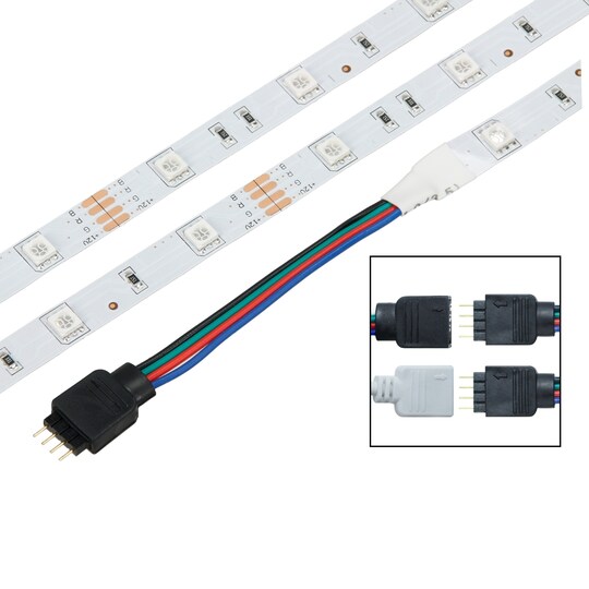 LED-band 5 m RGB vattentät - 30 LED per meter