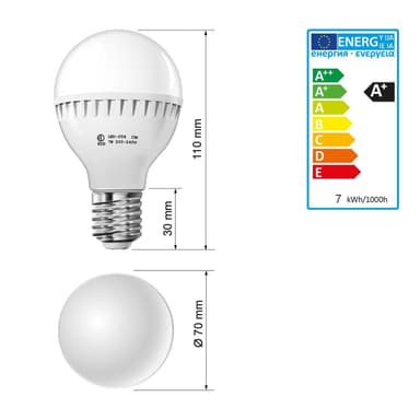 chain famous Shah ECD Germany-paket med 8 E27 LED-lampor 7W - ersätter 55W glödlampa - kallvit - Elgiganten chain famous Shah ECD Germany-paket med 8 E27 LED-lampor 7W - ersätter 55W glödlampa - kallvit - Elgiganten