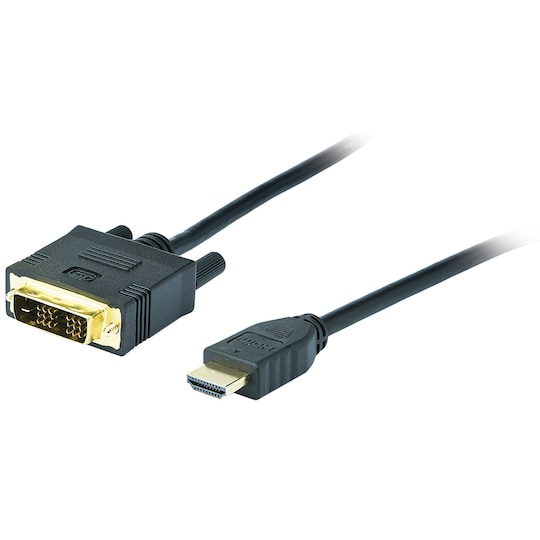 Logik DVI till HDMI - kabel (1,8 m)