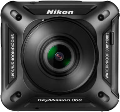 Nikon KeyMission 360 actionkamera (svart)