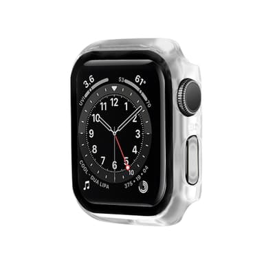 Apple Watch Härdat glas skärmskydd fodral 44 mm Clear