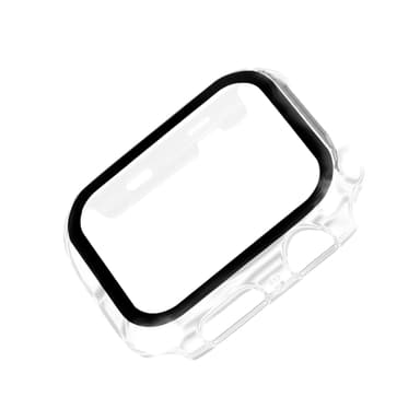 Apple Watch Härdat glas skärmskydd fodral 44 mm Clear