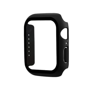 Apple Watch Härdat glas skärmskydd fodral 44 mm Black