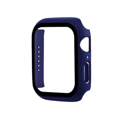 Apple Watch Härdat glas skärmskydd fodral 44 mm Blue
