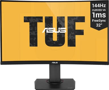 Asus VG32VQ 32"TUF Gaming välvd bildskärm (svart)