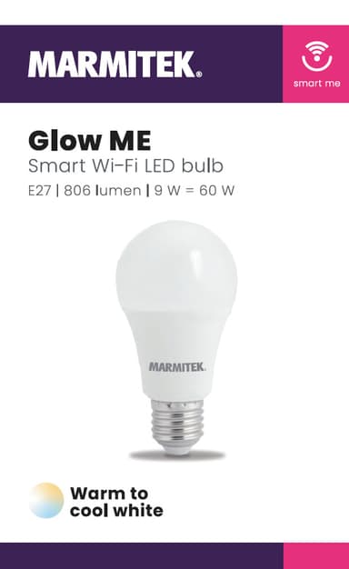 Marmitek GlowME LED-lampa E27 8504