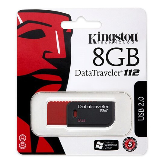 Kingston USB minne 8 GB DataTraveler 112