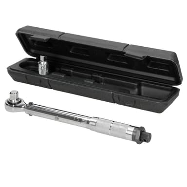 Momentnyckel spärrnyckel 1/2 "+ 3/8" Torque Nm verktyg 13,6-108,5