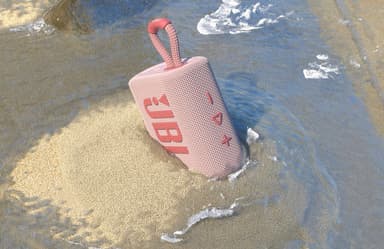 JBL GO 3 trådlös högtalare (rosa)