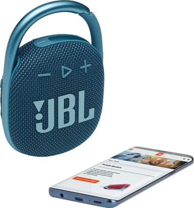 JBL Clip 4 trådlös högtalare (blå)