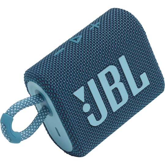 JBL GO 3 trådlös högtalare (blå)