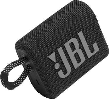 JBL GO 3 trådlös högtalare (svart)