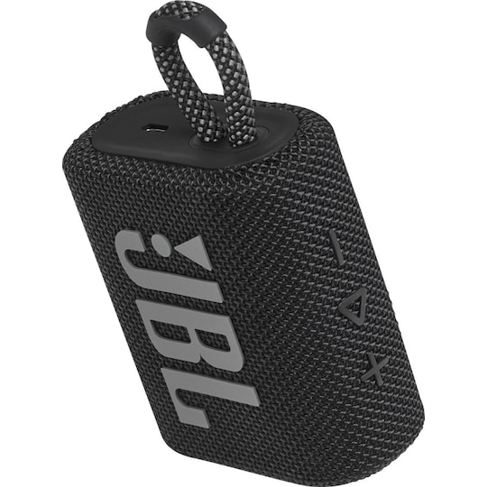 JBL GO 3 trådlös högtalare (svart)
