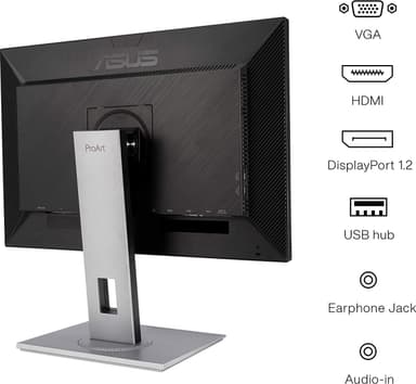 Asus ProArt PA248QV 24.1” professionell bildskärm (svart)