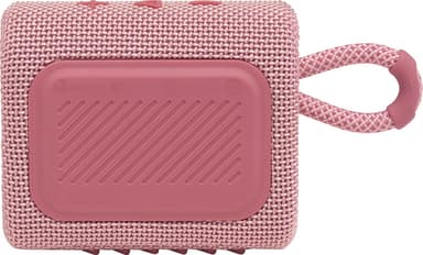 JBL GO 3 trådlös högtalare (rosa)