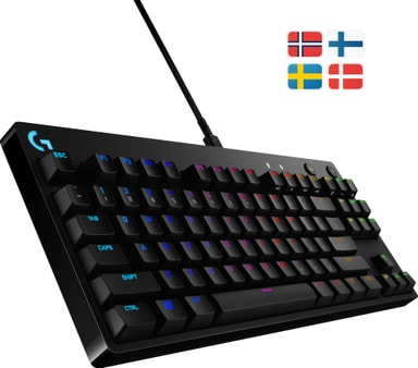 Logitech G Pro gaming keyboard (Nordic layout) Elgiganten