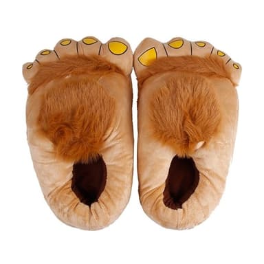 Hobbit Tofflor - Lurviga Tofflor i One Size