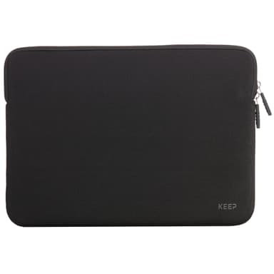 KEEP 13,3" Laptop neoprenefodral (svart)