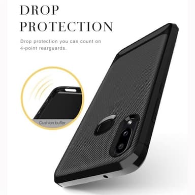 Skyddsskal Samsung Galaxy A20 - Svart
