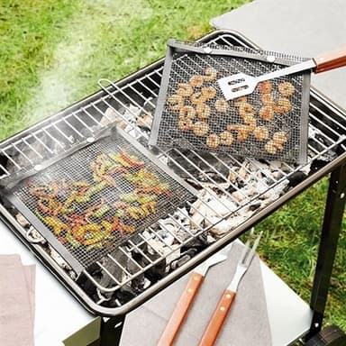 InnovaGoods Non Stick Grillnät 2-pack Grillmatta