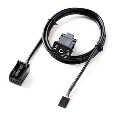 AUX-adapter med kontakt för  BMW MINI ONE COOPER E39 E53 X5Z4 E85 E86 X3 E83
