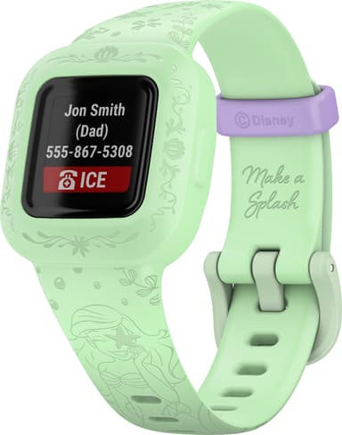 Garmin Vivofit Jr. 3 activity tracker (Disney, The Little Mermaid)