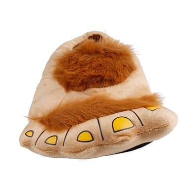 Hobbit Tofflor - Lurviga Tofflor i One Size