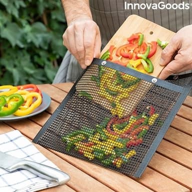 InnovaGoods Non Stick Grillnät 2-pack Grillmatta