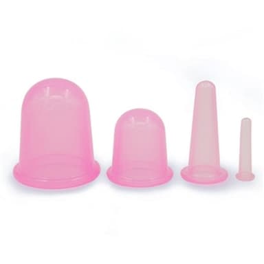 Koppning - vakuumkoppar för massage / cellulitbehandling 4-pack