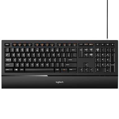 Logitech K740 Illuminated tangentbord (svart)