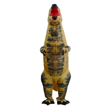 Uppblåsbar Dinosaurie Maskeraddräkt
